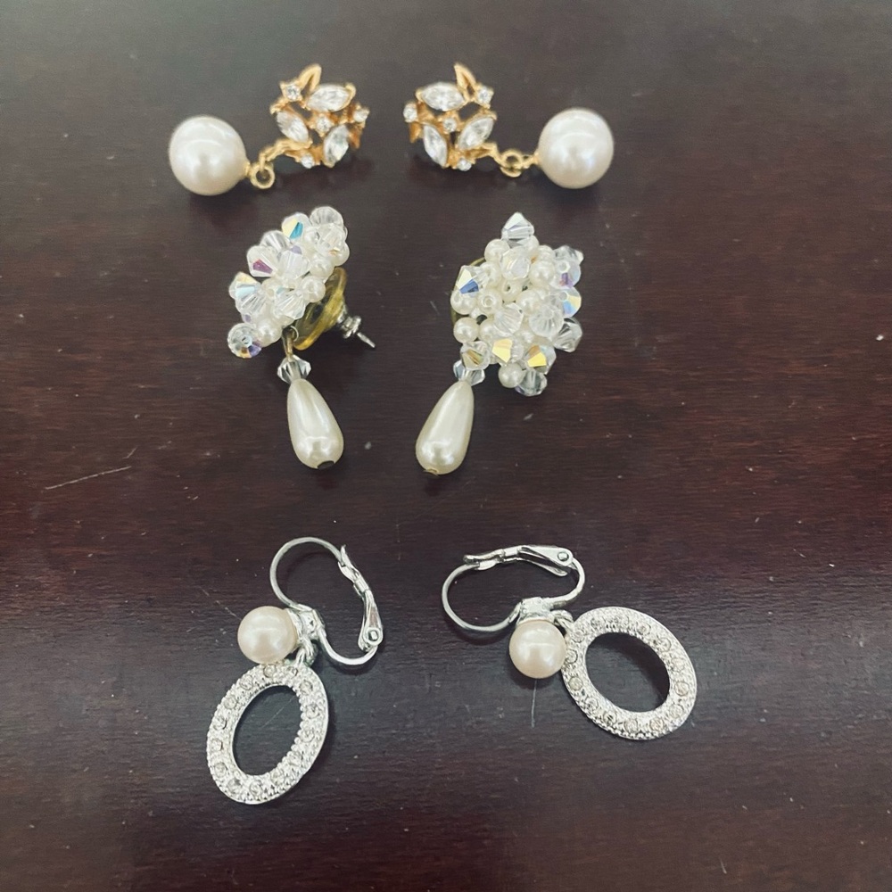 Elegant Faux Pearl Jewelry pieces